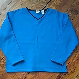 Vintage FILA vneck sweatshirt